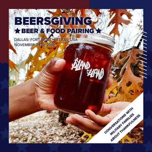 Beersgiving beer and food pairing