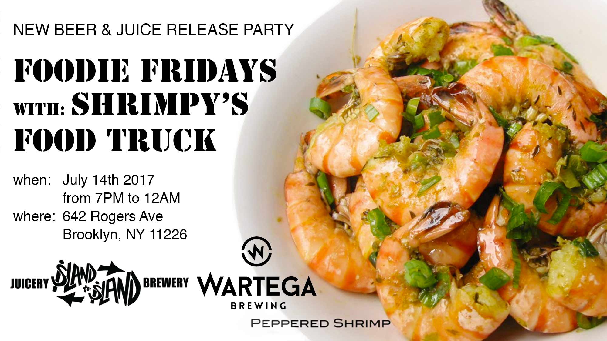 Foodie Fridays with Shrimpy's and Wartega